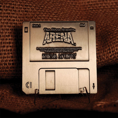 The Elder Scrolls Arena Floppy Disk Replica