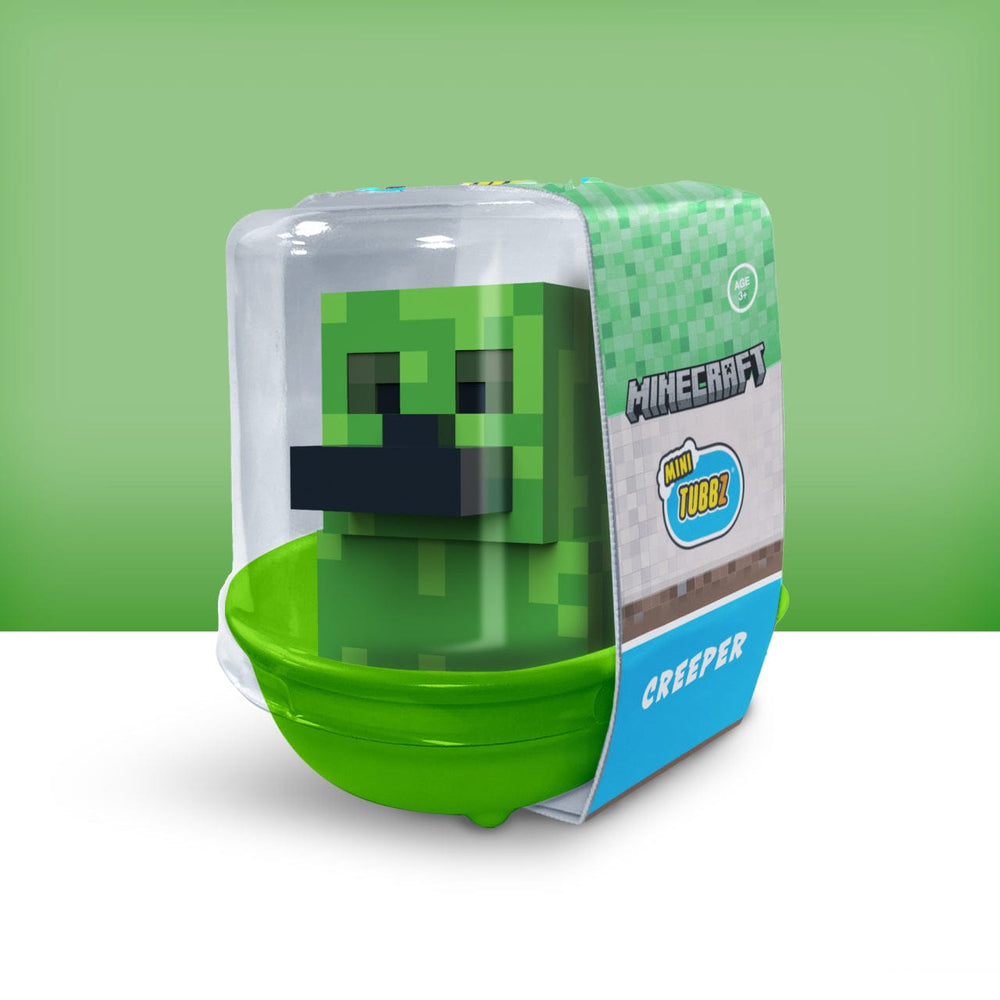 Minecraft: Official Creeper Mini TUBBZ Cosplaying Rubber Duck Collectable