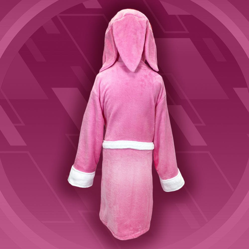 Official Sonic the Hedgehog Amy Rose Cosplay Hooded Adult Bathrobe /  Dressing Gown