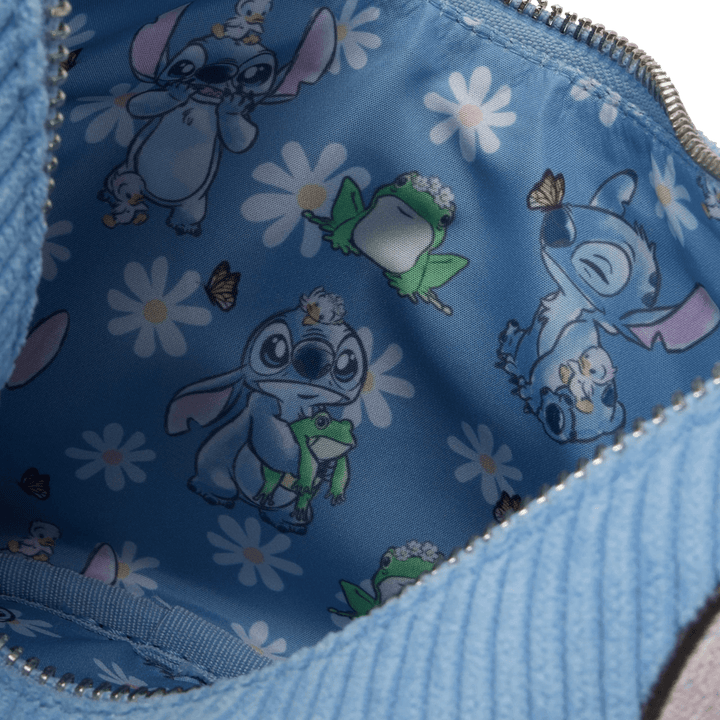 Loungefly Disney Lilo and Stitch Springtime Stitch Daisy Handle Crossbody Bag