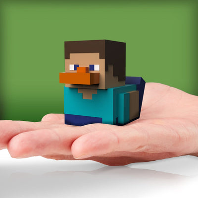 Minecraft: Official Steve Mini TUBBZ Cosplaying Rubber Duck Collectable