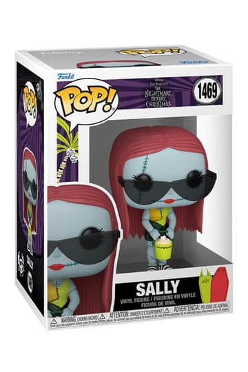 Nightmare before Christmas POP! Disney Vinyl Figure Sally w/Glasses(Beach) 9 cm