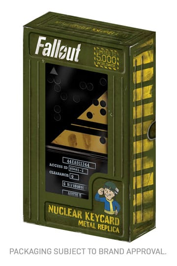 Fallout Eternal Replica Nuclear Keycard Limited Edition