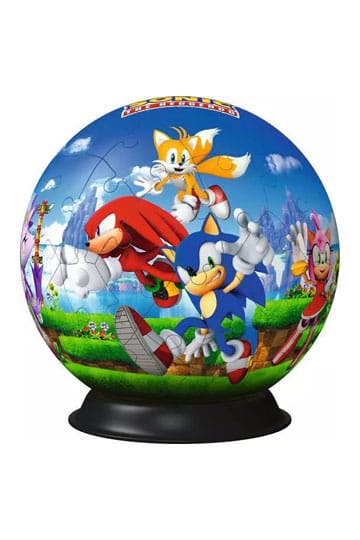 Sonic the Hedgehog 3D Puzzle Ball - 72 Pieces by Ravensburger