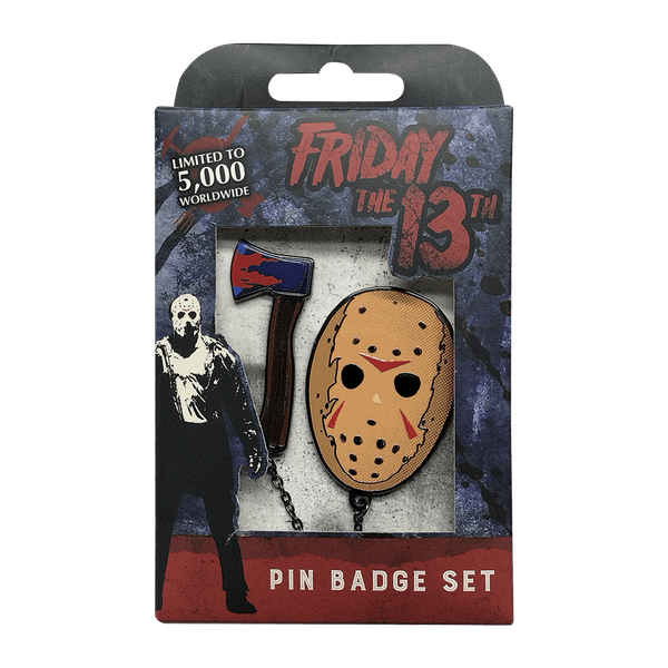 Friday 13th Pin Badge Set