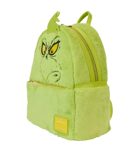 Loungefly Dr Seuss Plush Grinch Light Up Cosplay Mini Backpack