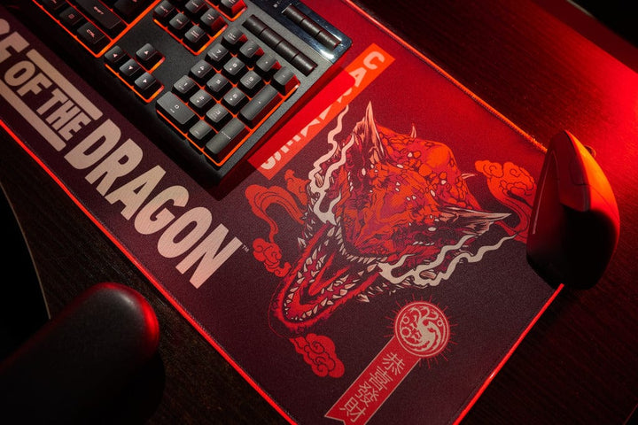 House of Dragons - Oversize Gaming Mat & Mobile Charger