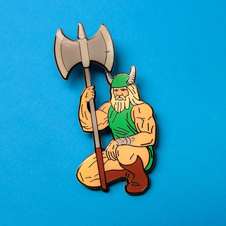 Official SEGA Golden Axe Gilius Thunderhead Pin Badge