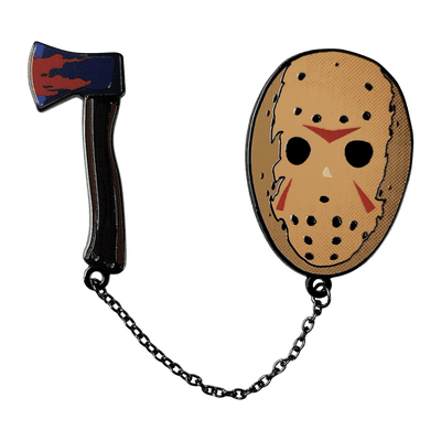 Friday 13th Pin Badge Set