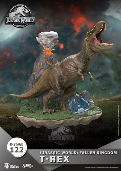 Jurassic World: Fallen Kingdom D-Stage PVC Diorama T-Rex 13 cm reproduction