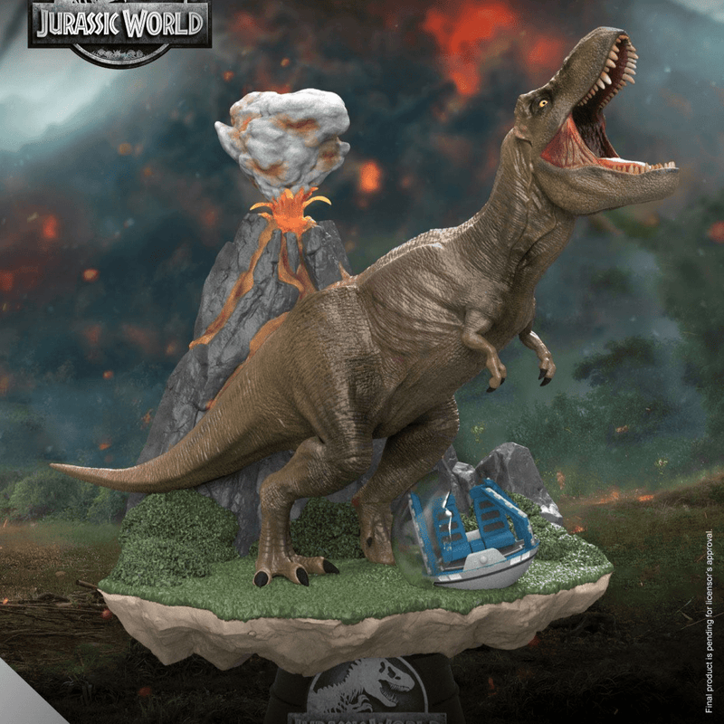 Jurassic World: Fallen Kingdom D-Stage PVC Diorama T-Rex 13 cm reproduction