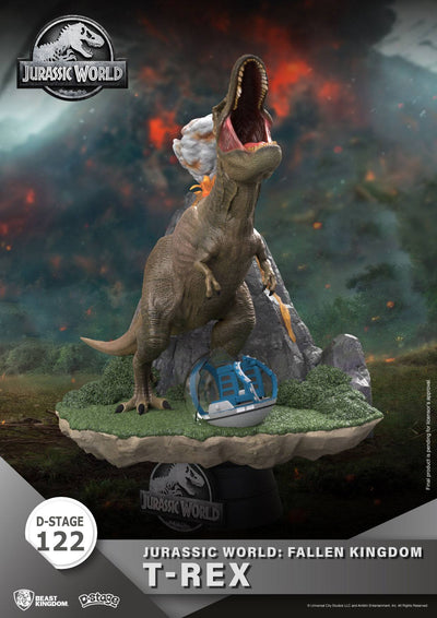 Jurassic World: Fallen Kingdom D-Stage PVC Diorama T-Rex 13 cm reproduction