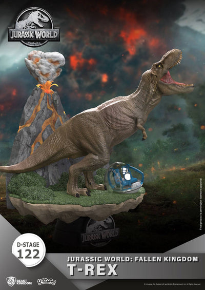 Jurassic World: Fallen Kingdom D-Stage PVC Diorama T-Rex 13 cm reproduction