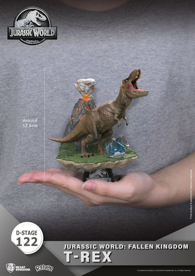 Jurassic World: Fallen Kingdom D-Stage PVC Diorama T-Rex 13 cm reproduction