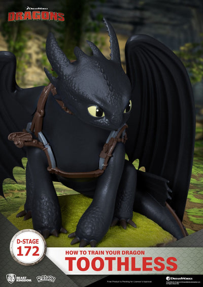 How To Train Your Dragon toothless Statue 14 cm