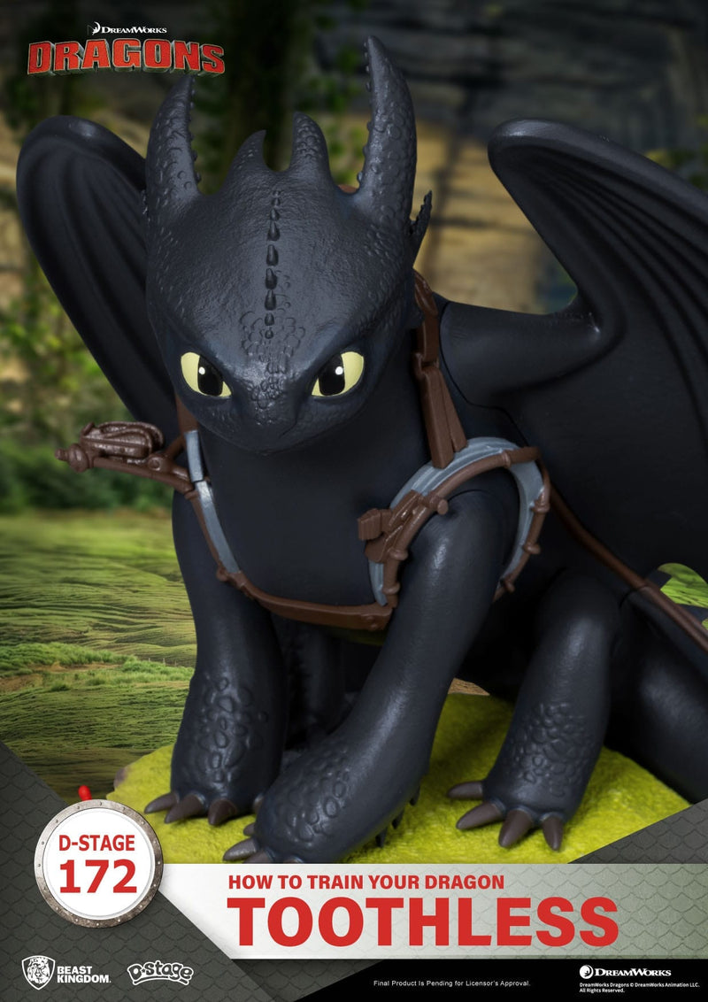 How To Train Your Dragon toothless Statue 14 cm