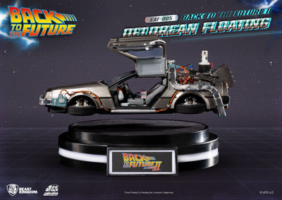 Back to the Future II Floating Statue DeLorean Standard Version 20 cm