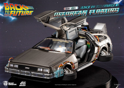 Back to the Future II Floating Statue DeLorean Standard Version 20 cm