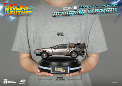 Back to the Future II Floating Statue DeLorean Standard Version 20 cm