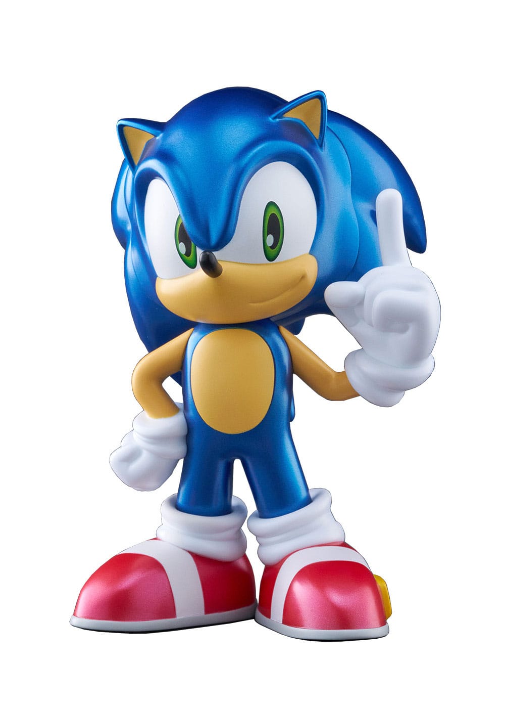 Sonic The Hedgehog Sofbi Vinyl Figure Sonic Metallic Ver. 15 cm