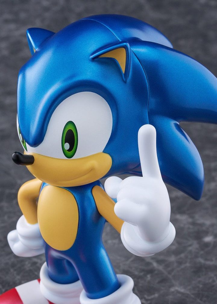 Sonic The Hedgehog Sofbi Vinyl Figure Sonic Metallic Ver. 15 cm