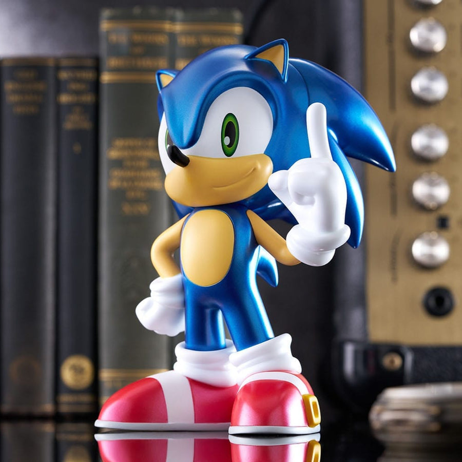 Sonic The Hedgehog Sofbi Vinyl Figure Sonic Metallic Ver. 15 cm