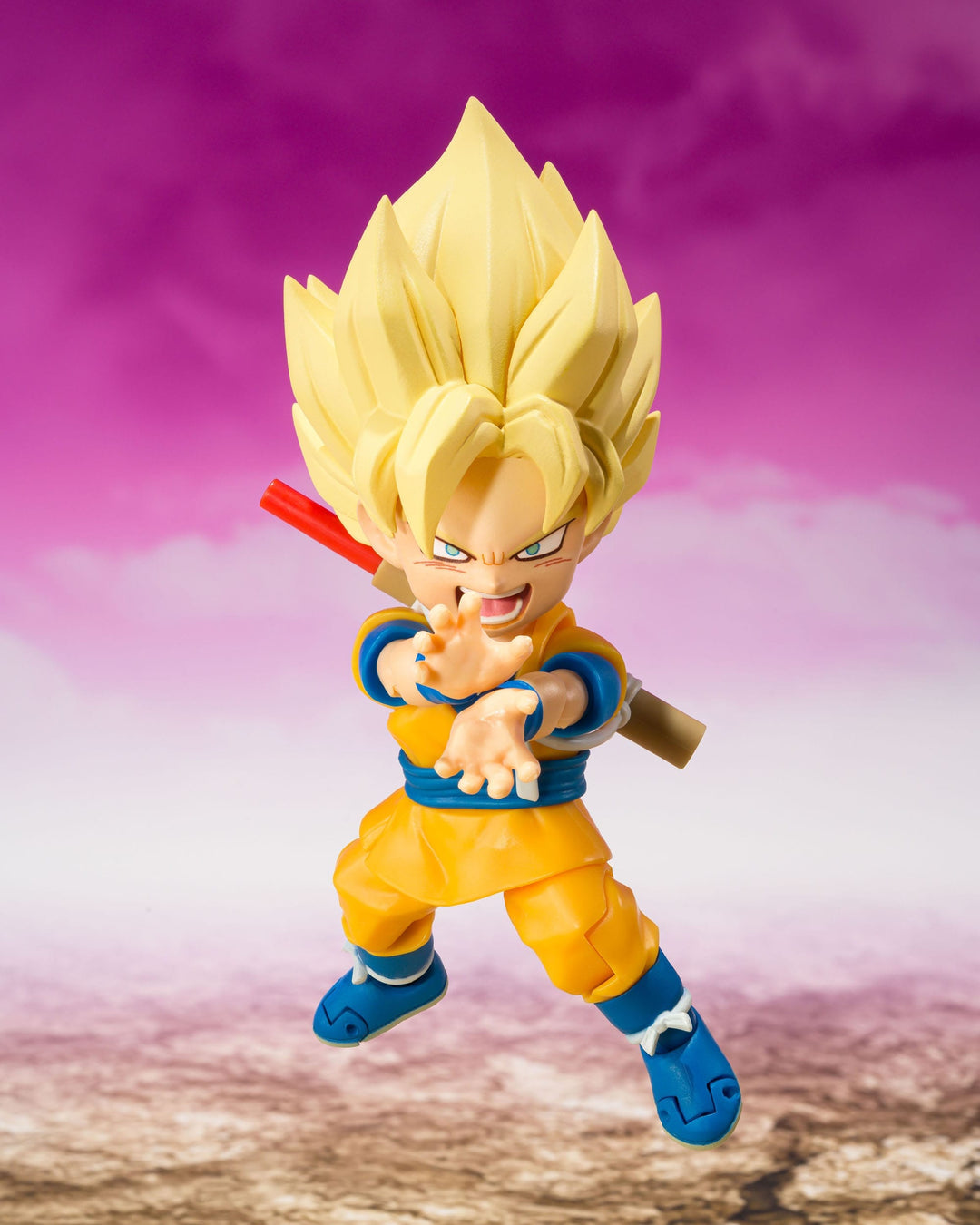 Dragon Ball S.H.Figuarts Action Figure Super Saiyan Son Goku (mini) Daima 8 cm