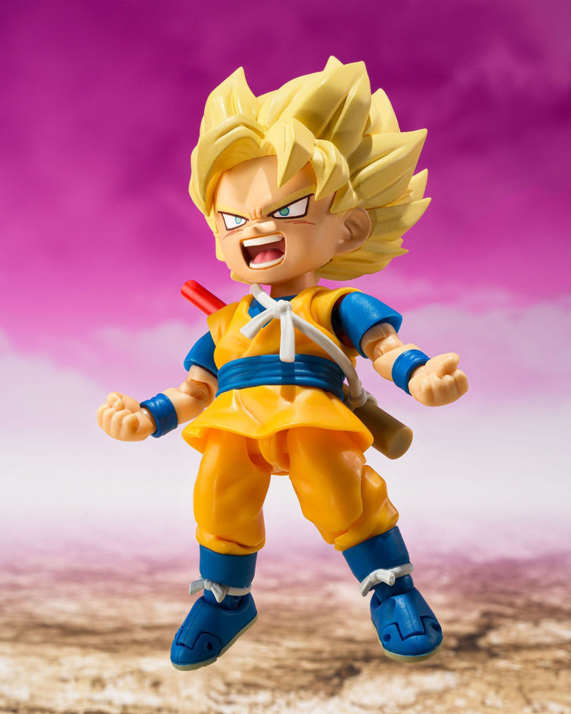 Dragon Ball S.H.Figuarts Action Figure Super Saiyan Son Goku (mini) Daima 8 cm