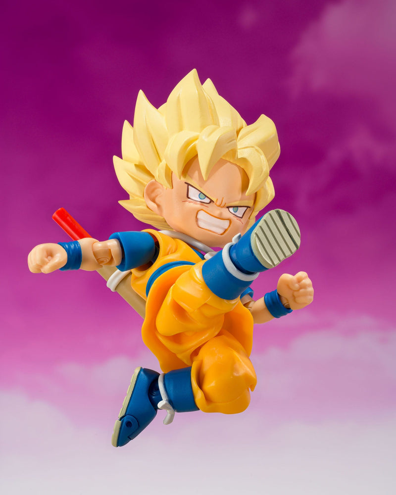 Dragon Ball S.H.Figuarts Action Figure Super Saiyan Son Goku (mini) Daima 8 cm