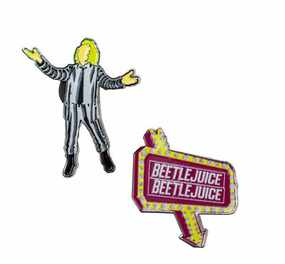 Beetlejuice Pins 2-Pack Beetlejuice