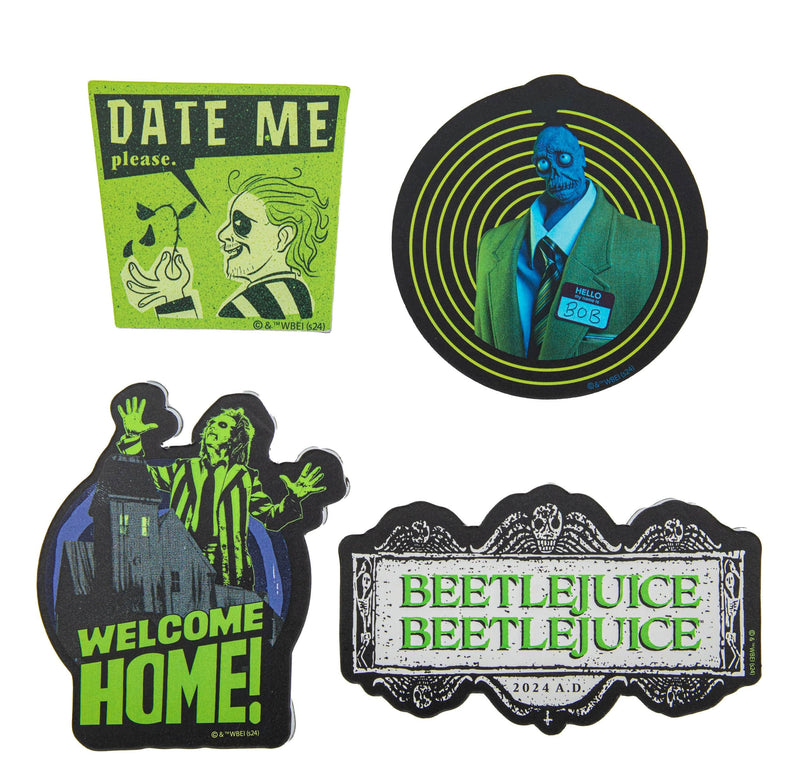 Beetlejuice Fridge Magnet 4-Pack