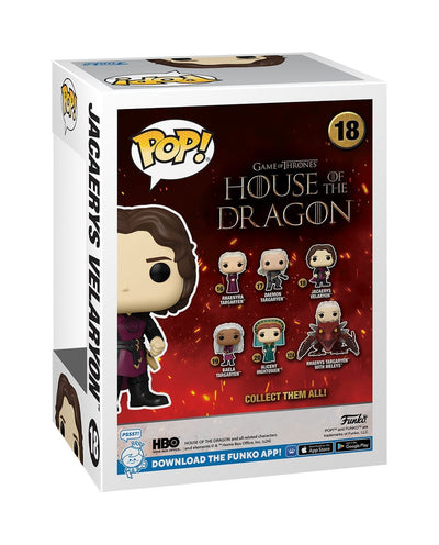 House of the Dragon POP! TV Vinyl Figure Jarcarys Valaryon 9 cm