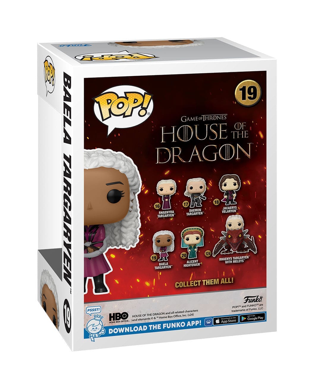 House of the Dragon POP! TV Vinyl Figure Baela Targaryen 9 cm