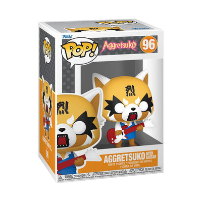 Sanrio POP! Animation Vinyl Figure Aggretsuko w/Guitar 9 cm