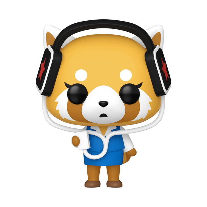 Sanrio POP! Animation Vinyl Figure Aggretsuko w/headphones 9 cm