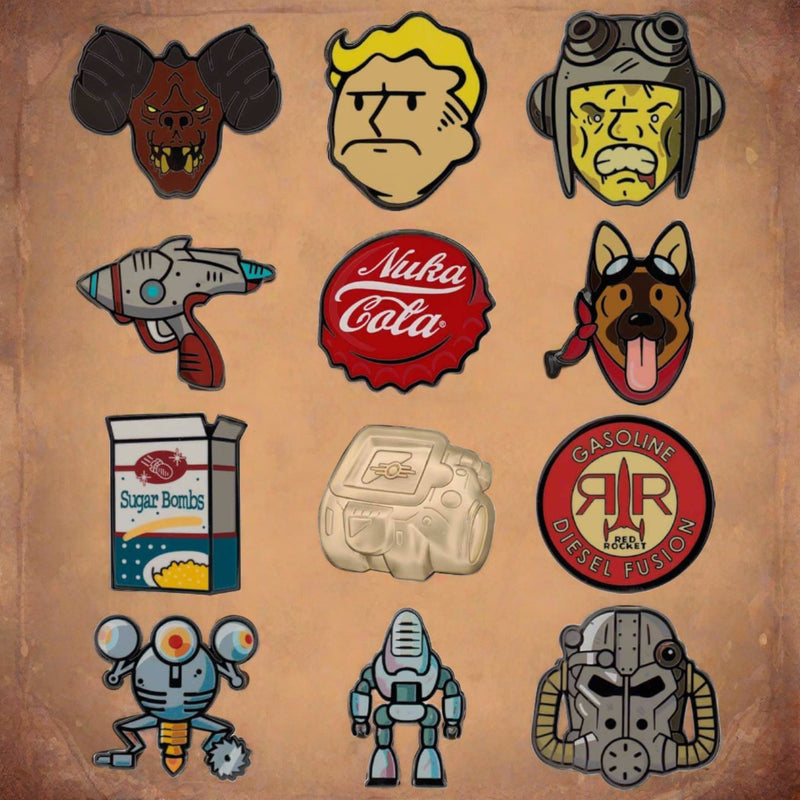 Fallout Pin Badge Mystery Pin