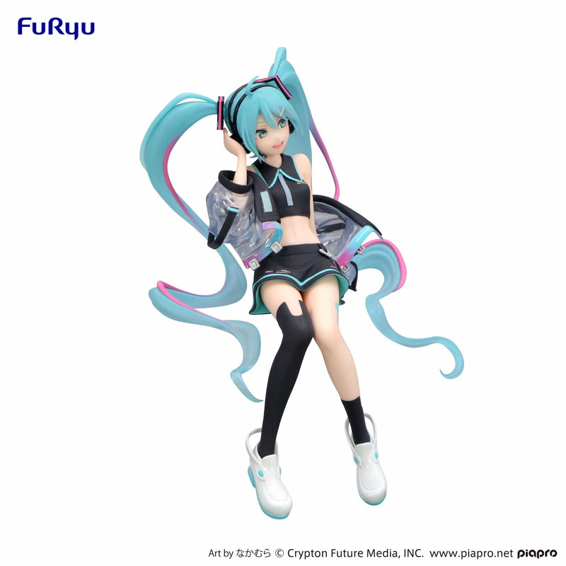 Hatsune Miku Noodle Stopper PVC Statue Neon Cyber 16 cm