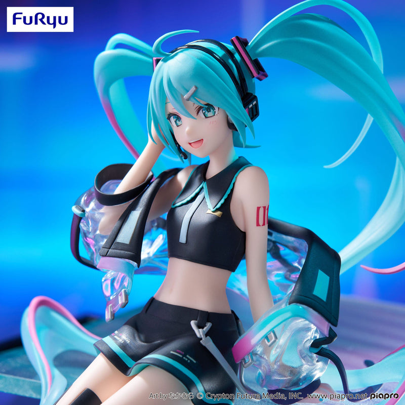 Hatsune Miku Noodle Stopper PVC Statue Neon Cyber 16 cm