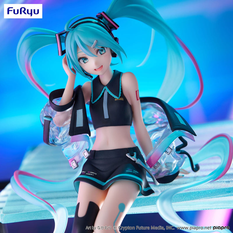 Hatsune Miku Noodle Stopper PVC Statue Neon Cyber 16 cm