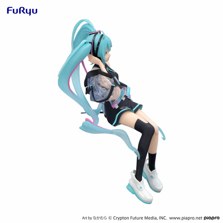 Hatsune Miku Noodle Stopper PVC Statue Neon Cyber 16 cm