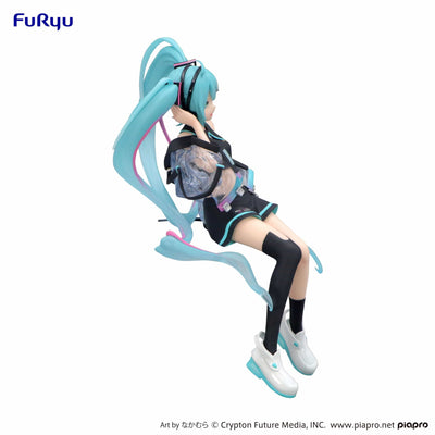 Hatsune Miku Noodle Stopper PVC Statue Neon Cyber 16 cm