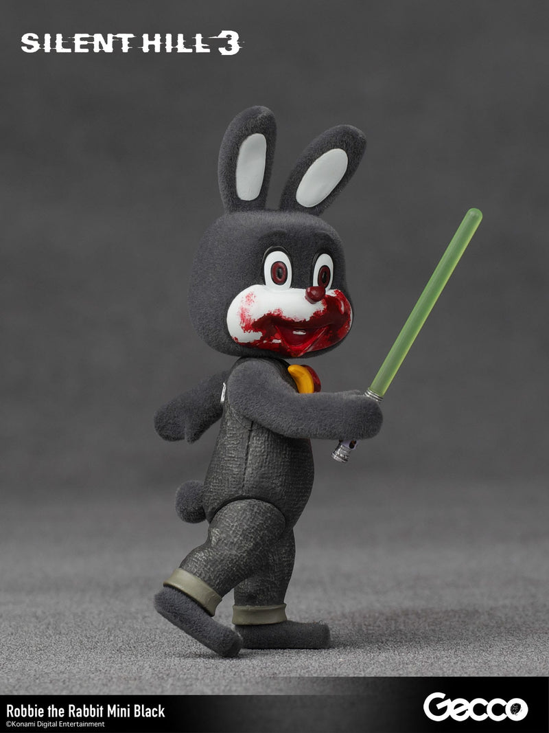 Silent Hill 3 Mini Action Figure Robbie the Rabbit Mini Black Version 10 cm