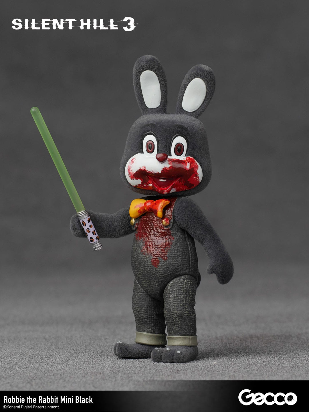 Silent Hill 3 Mini Action Figure Robbie the Rabbit Mini Black Version 10 cm