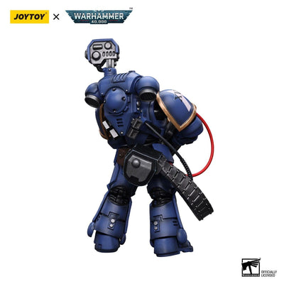 Warhammer 40k Action Figure 1/18 Ultramarines Desolation Marine with Castellan Launcher (Superfrag) 12 cm