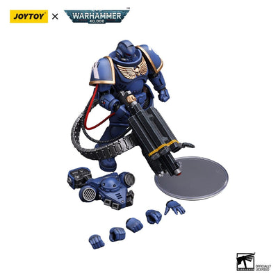 Warhammer 40k Action Figure 1/18 Ultramarines Desolation Marine with Castellan Launcher (Superfrag) 12 cm