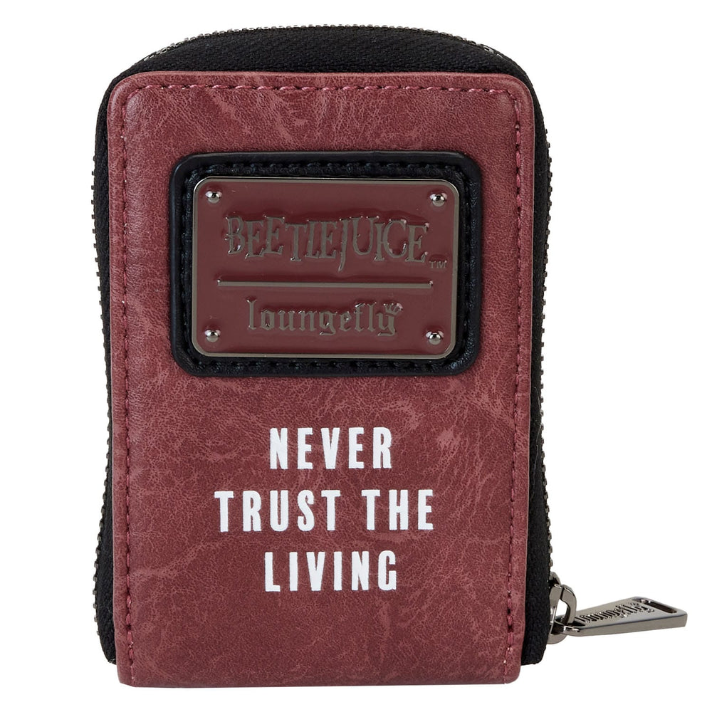 Beetlejuice by Loungefly Wallet Handbook for the recently Deceased