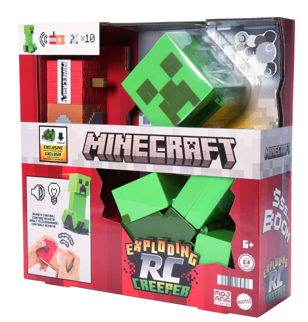 Minecraft Figure Exploding RC Creeper 25 cm