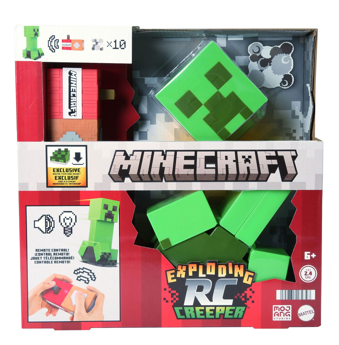 Minecraft Figure Exploding RC Creeper 25 cm