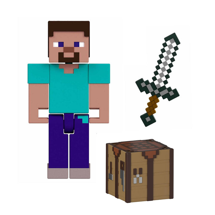 Minecraft Action Figure Steve 8 cm