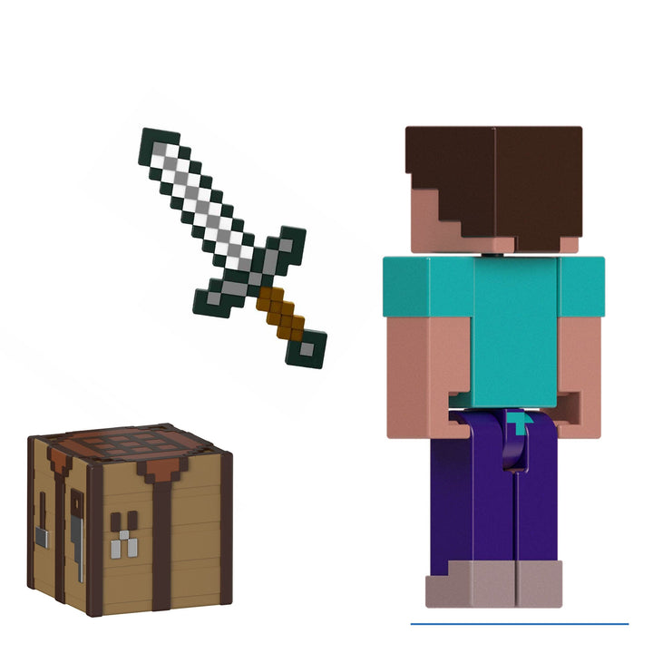 Minecraft Action Figure Steve 8 cm